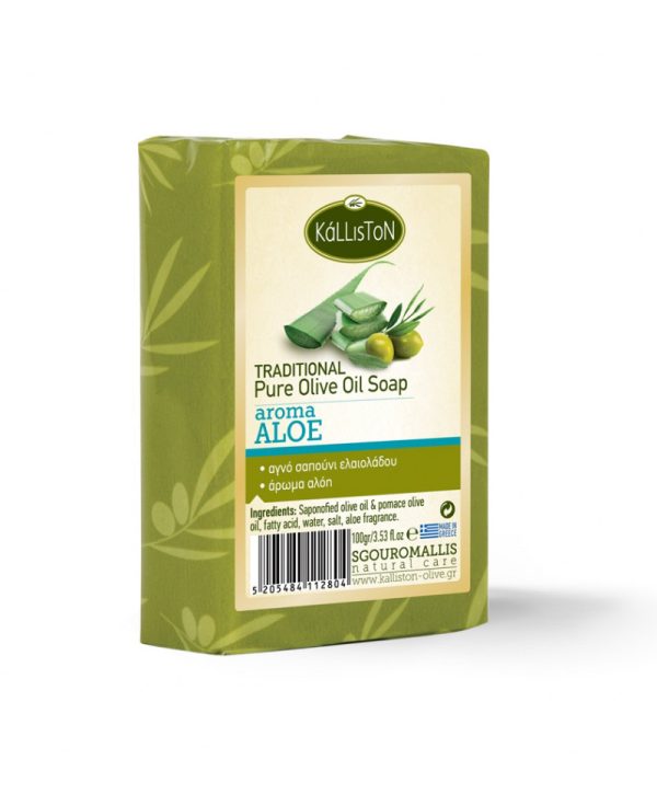 Olivové mydlo 100g – ALOE